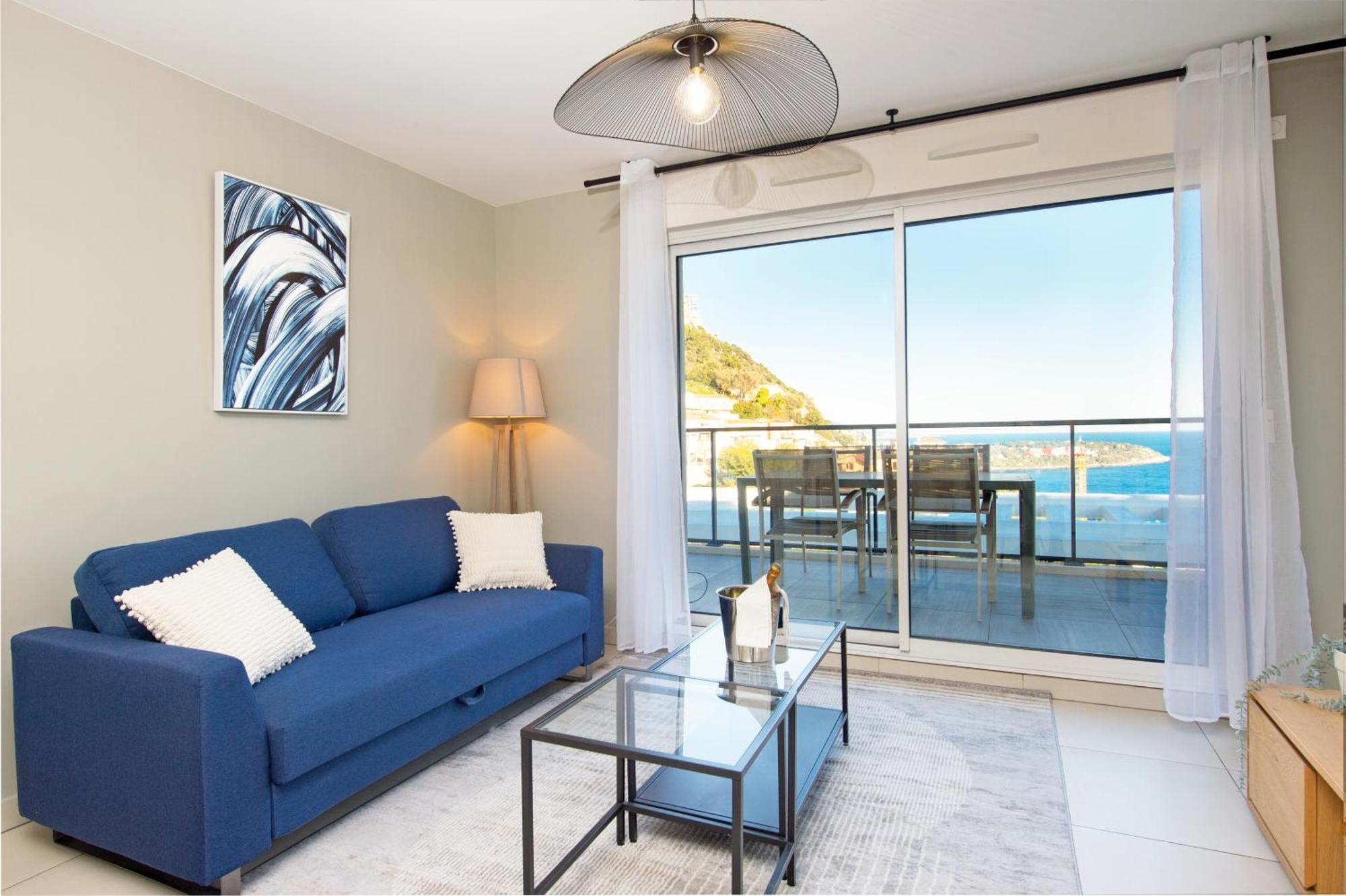 Luxury Apartment - Sea View - Private Parking - Bp Босолей Экстерьер фото